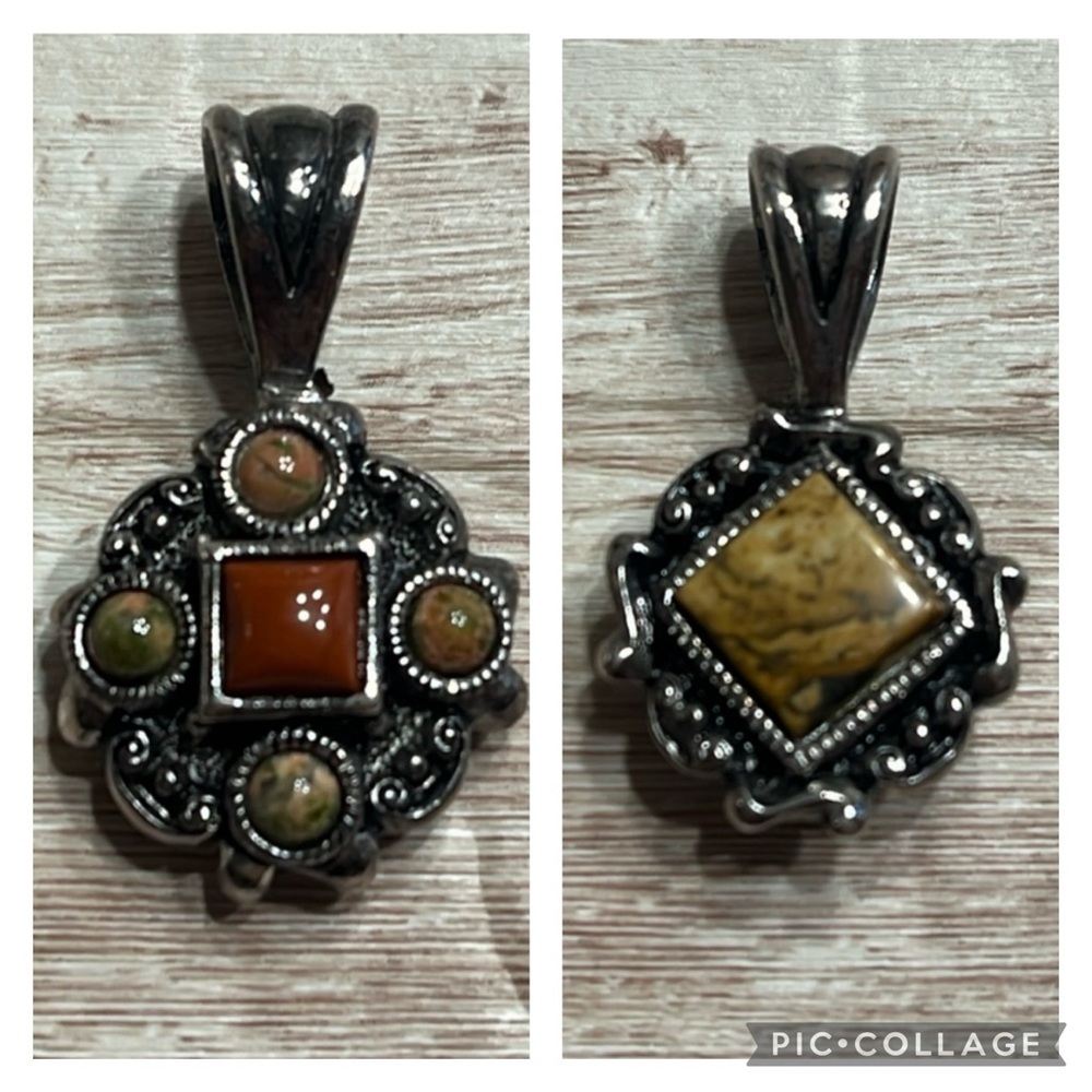 Reversible Pendant with Two beautiful sides